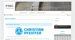 Desktop Screenshot of pmgconsultants.fr