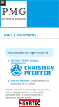 Mobile Screenshot of pmgconsultants.fr